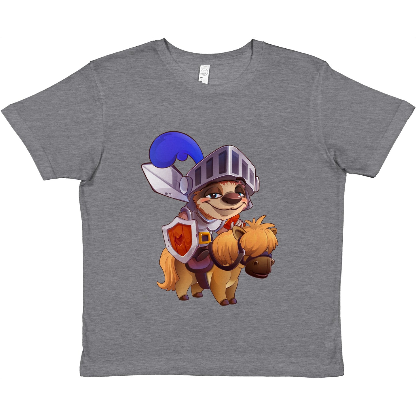 "Sir Sloth-a-lot" Premium Kids Crewneck T-shirt