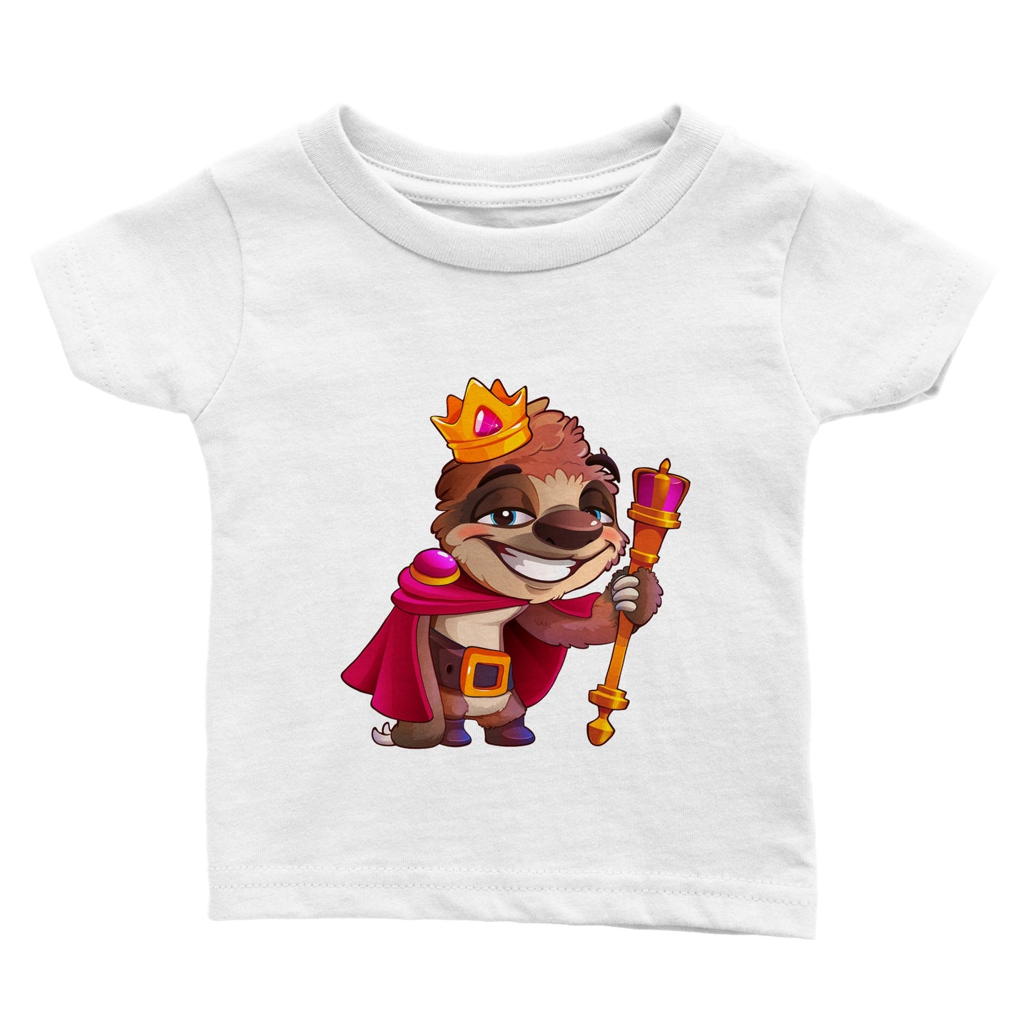 "Sloth Supreme" Classic Baby Crewneck T-shirt