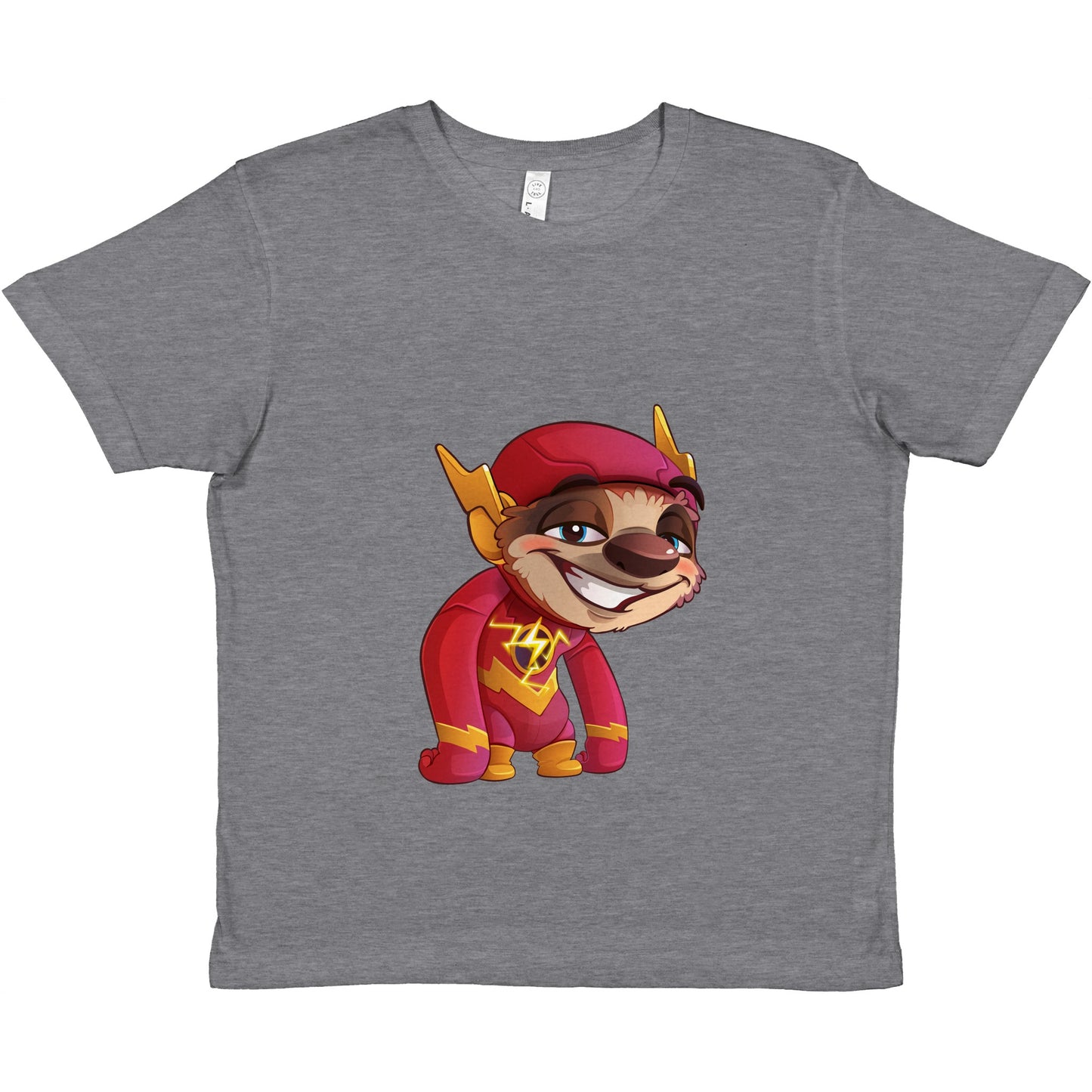 "Speedster Sloth" Premium Kids Crewneck T-shirt