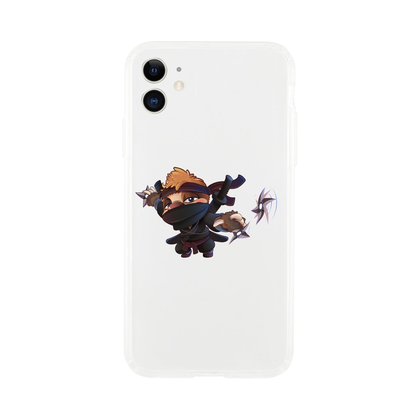 "Stealthy Sloth" Clear case