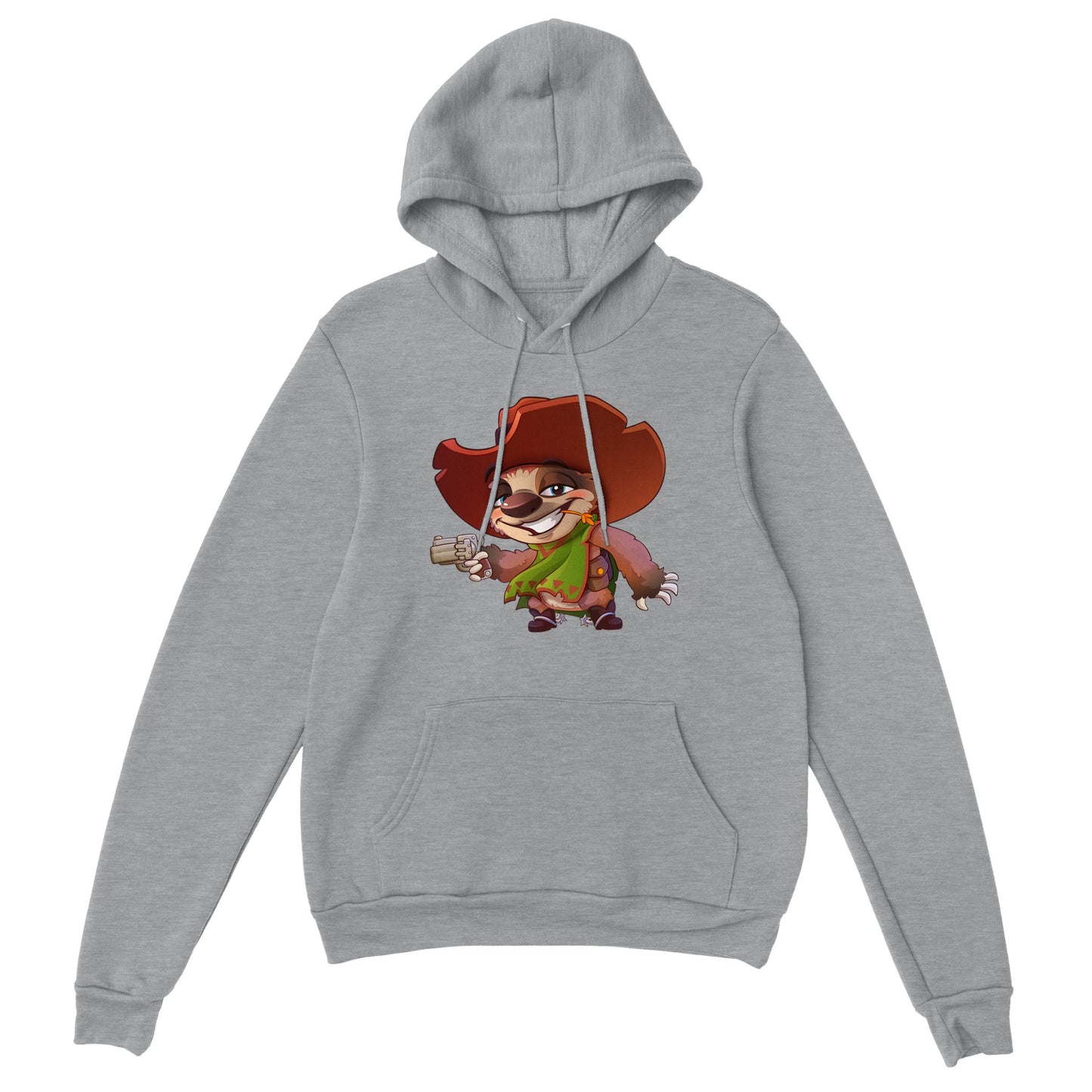 "Six-gun Sloth" Premium Unisex Pullover Hoodie