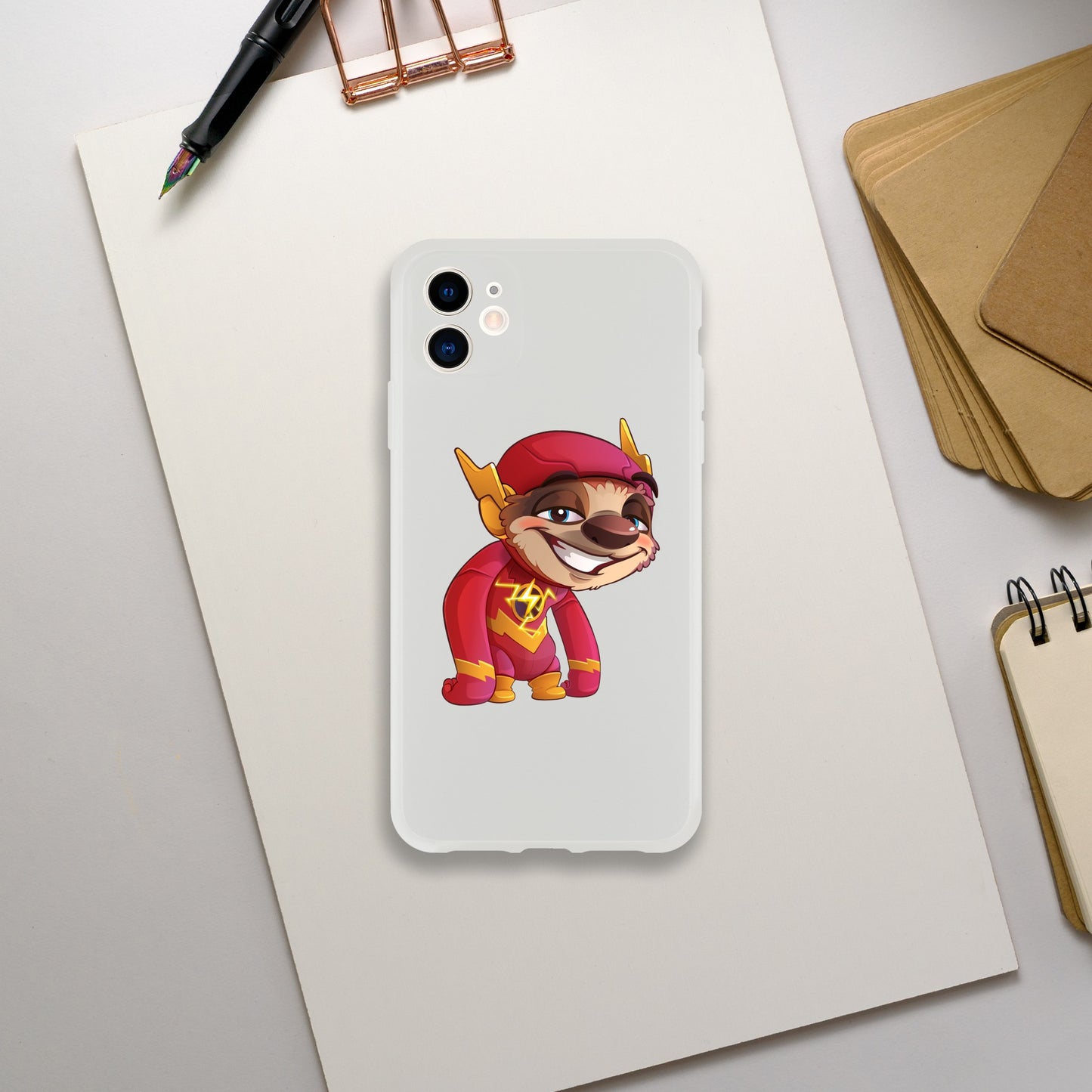 "Speedster Sloth" Flexi case