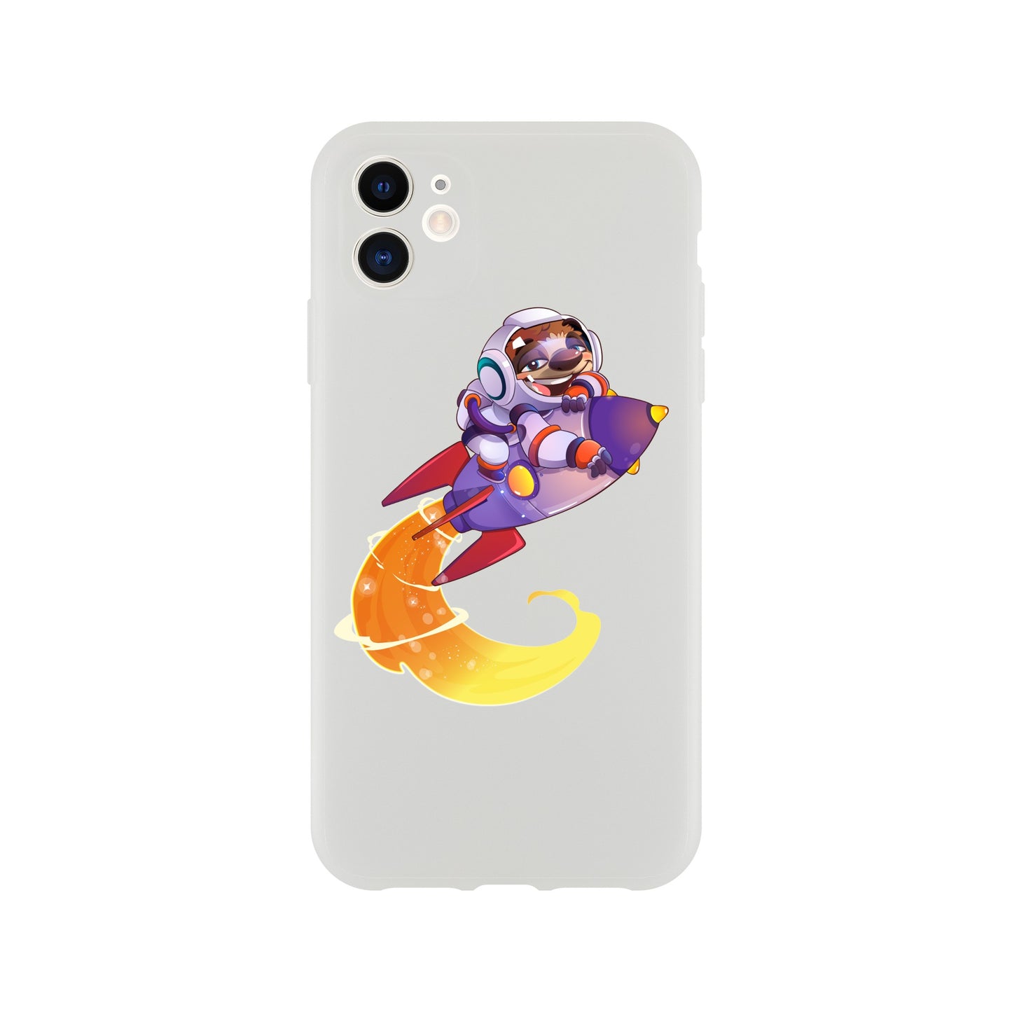 "Space Cadet Sloth" Flexi case