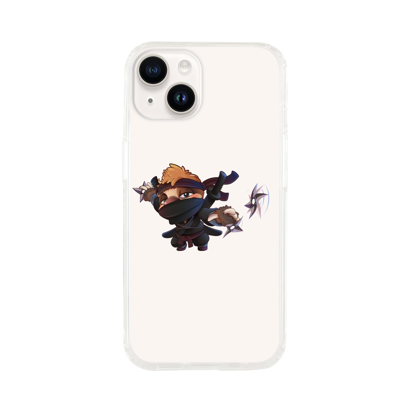 "Stealthy Sloth" Clear case