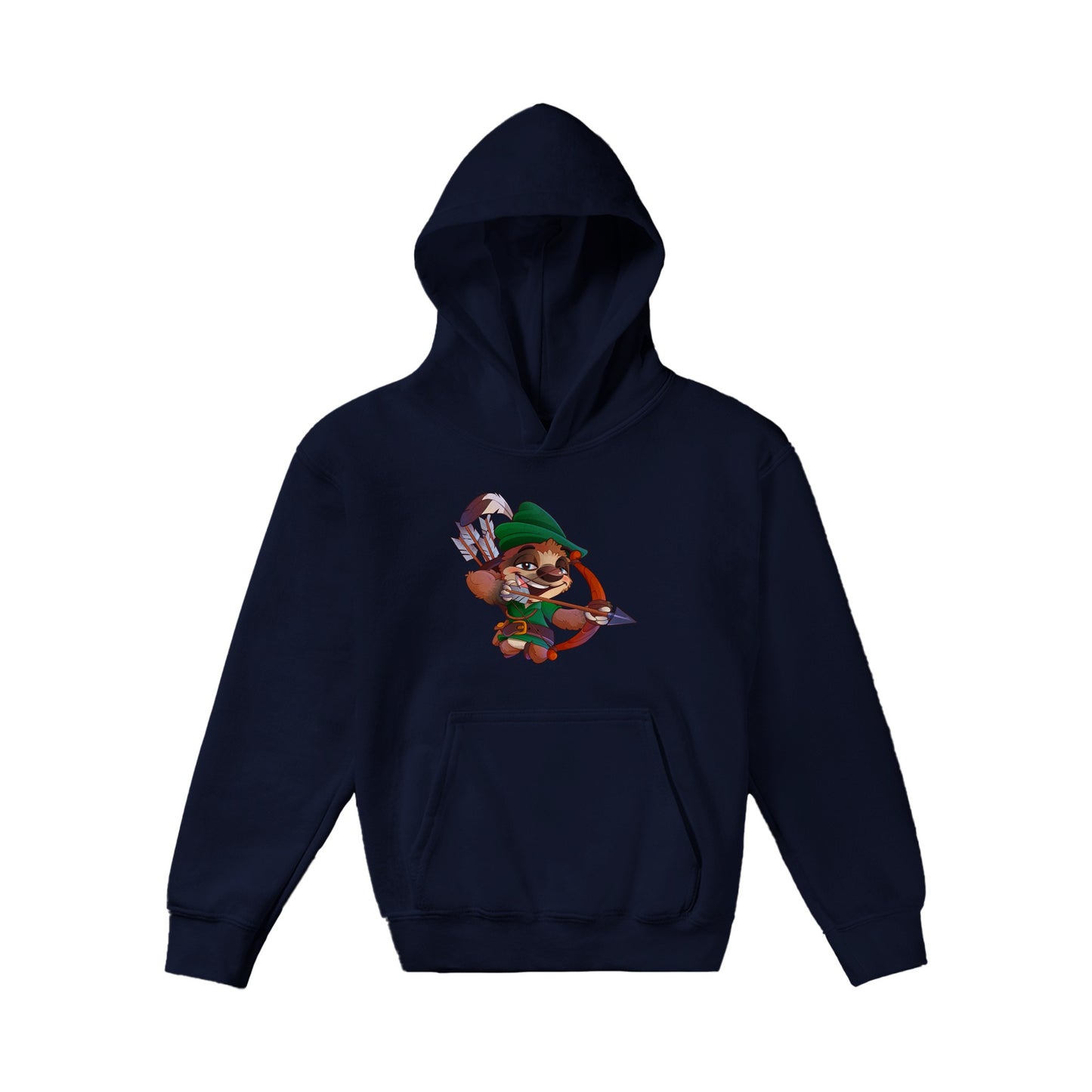 "Sherwood Sloth" Classic Kids Pullover Hoodie