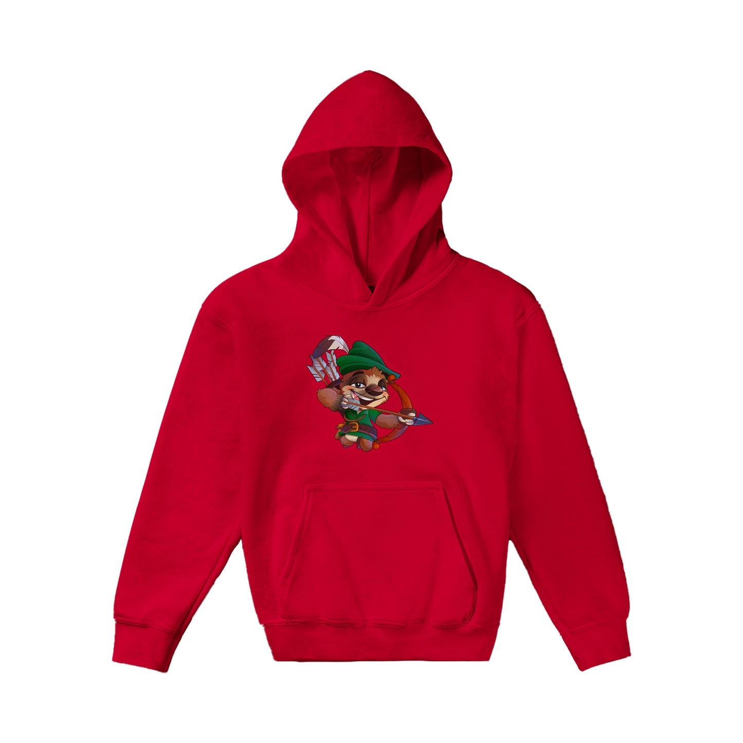 "Sherwood Sloth" Classic Kids Pullover Hoodie