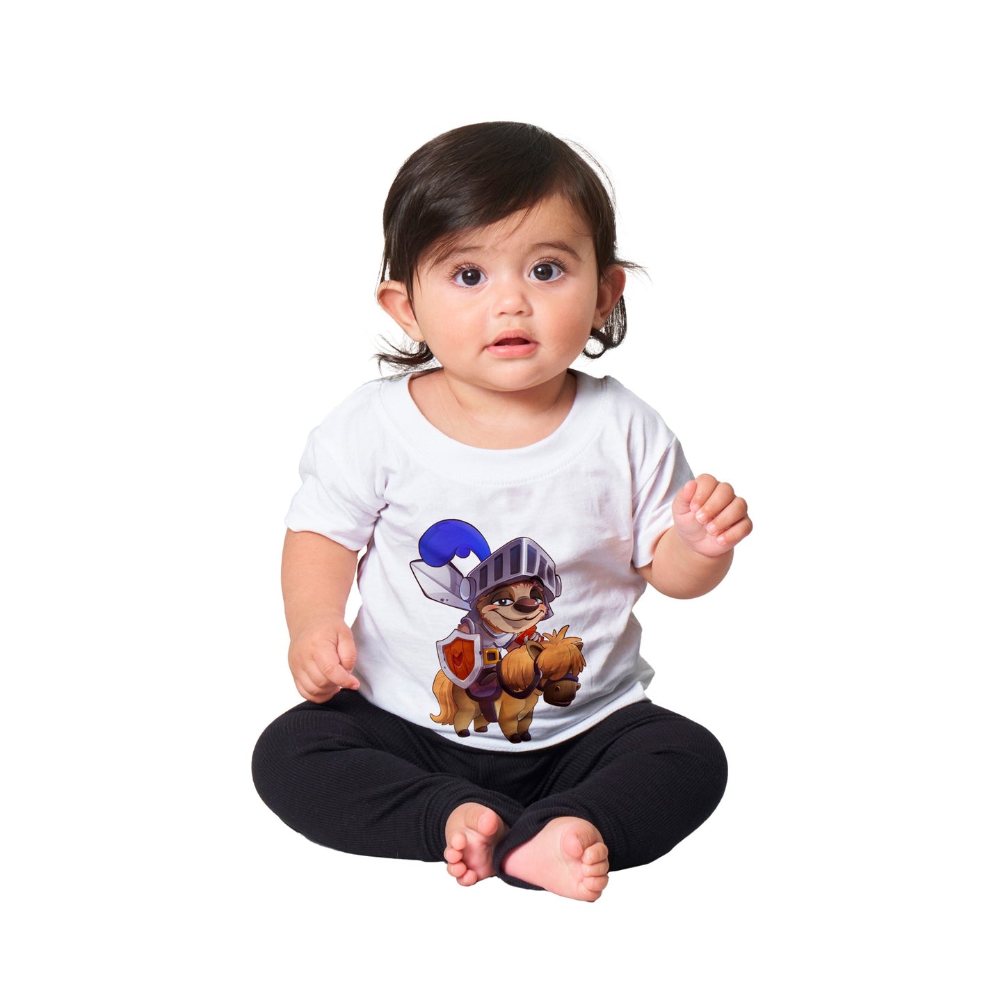 "Sir Sloth-a-lot" Classic Baby Crewneck T-shirt