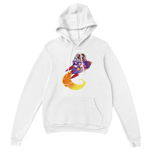 "Space Cadet Sloth" Premium Unisex Pullover Hoodie