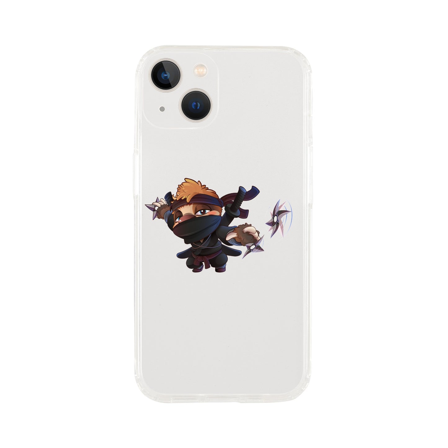 "Stealthy Sloth" Clear case