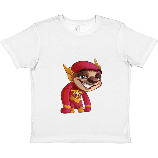 "Speedster Sloth" Premium Kids Crewneck T-shirt