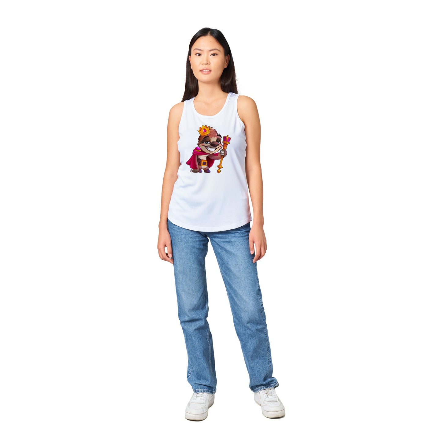 "Sloth Supreme" Performance Womens Tank Top