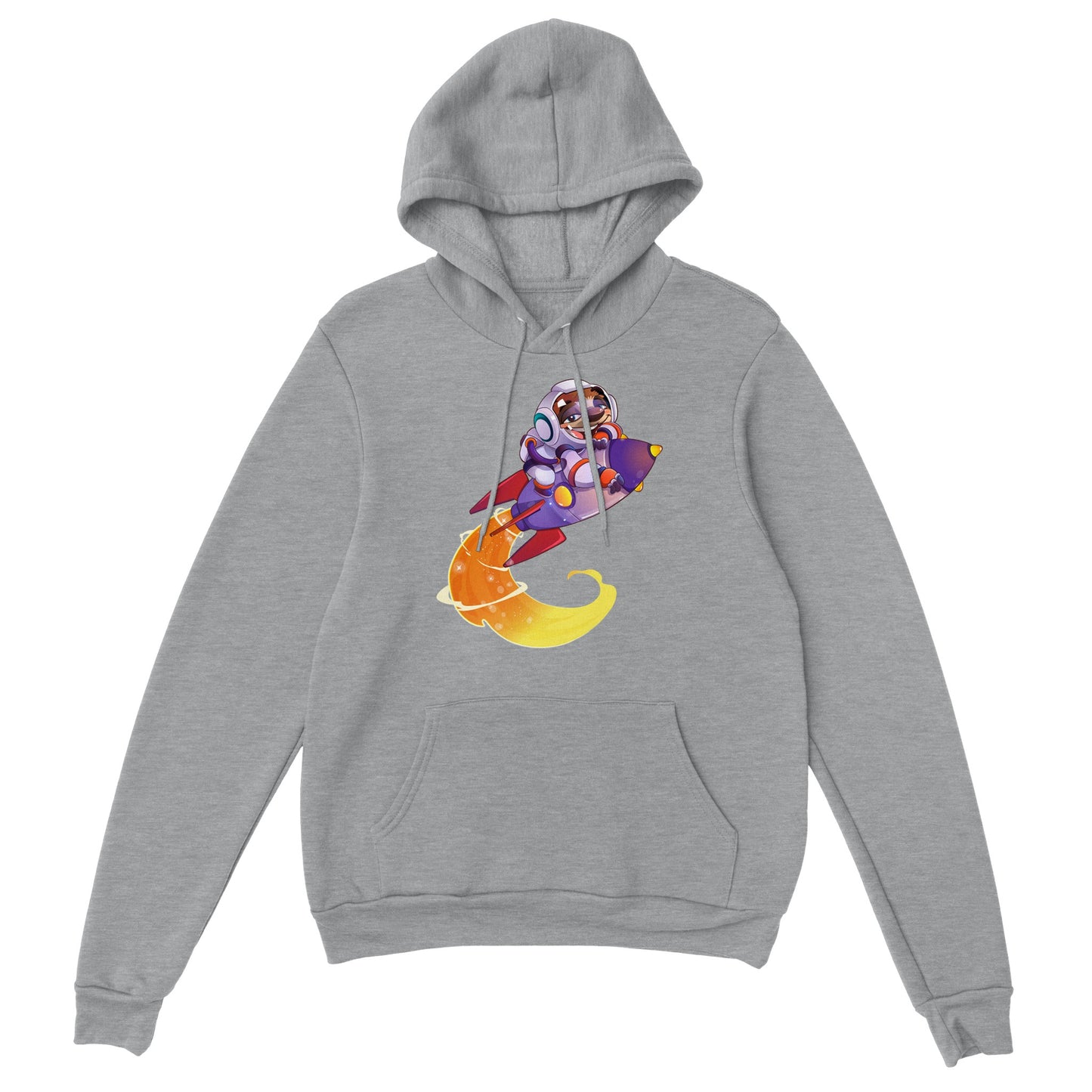 "Space Cadet Sloth" Premium Unisex Pullover Hoodie