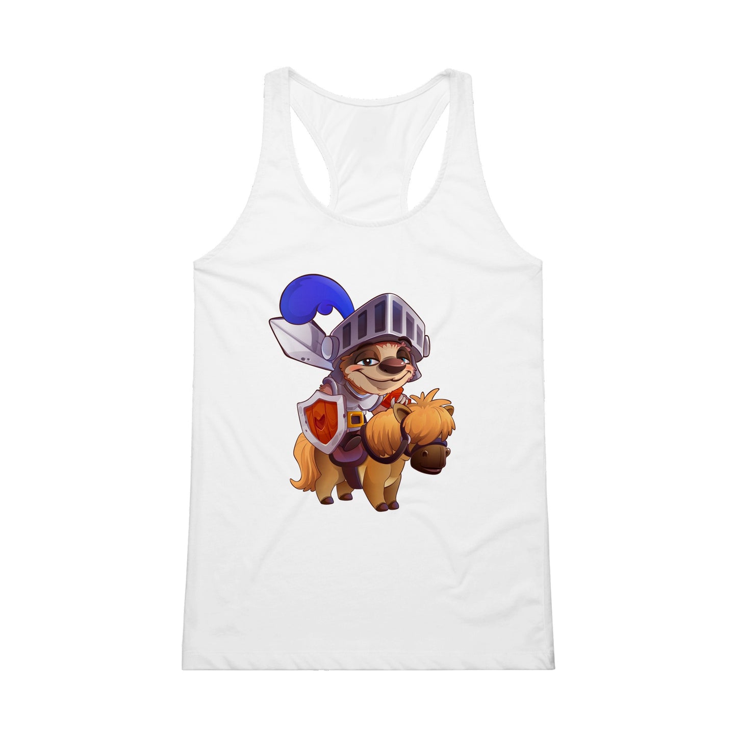 "Sir Sloth-a-lot" Performance Womens Tank Top