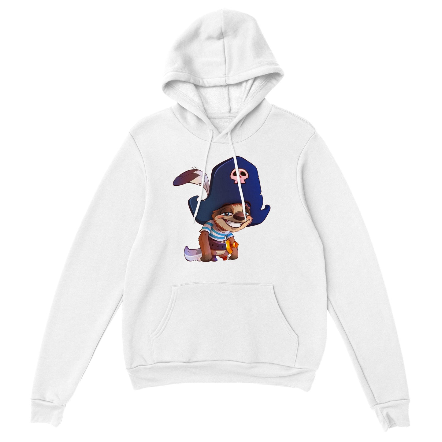 "Shiver Me Timbers Sloth" Premium Unisex Pullover Hoodie