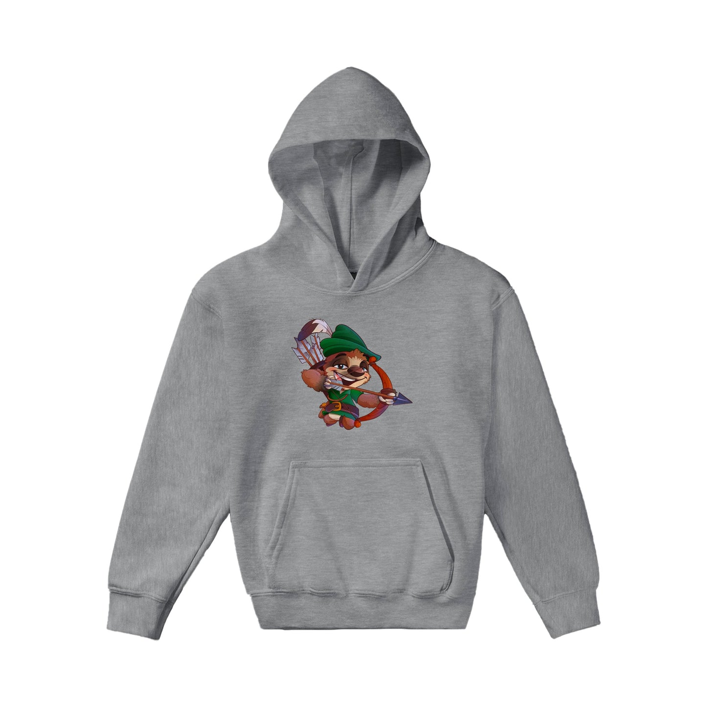 "Sherwood Sloth" Classic Kids Pullover Hoodie