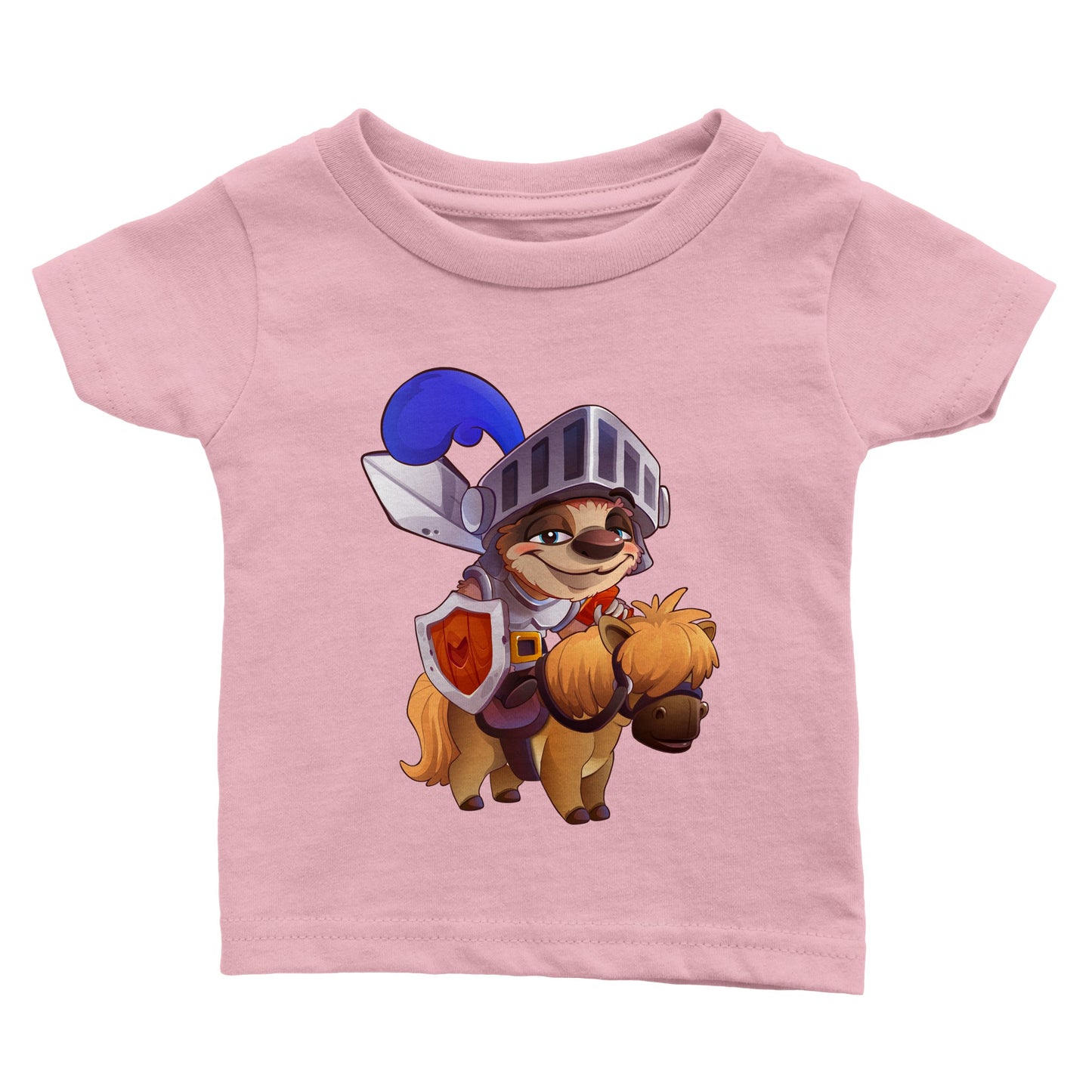 "Sir Sloth-a-lot" Classic Baby Crewneck T-shirt