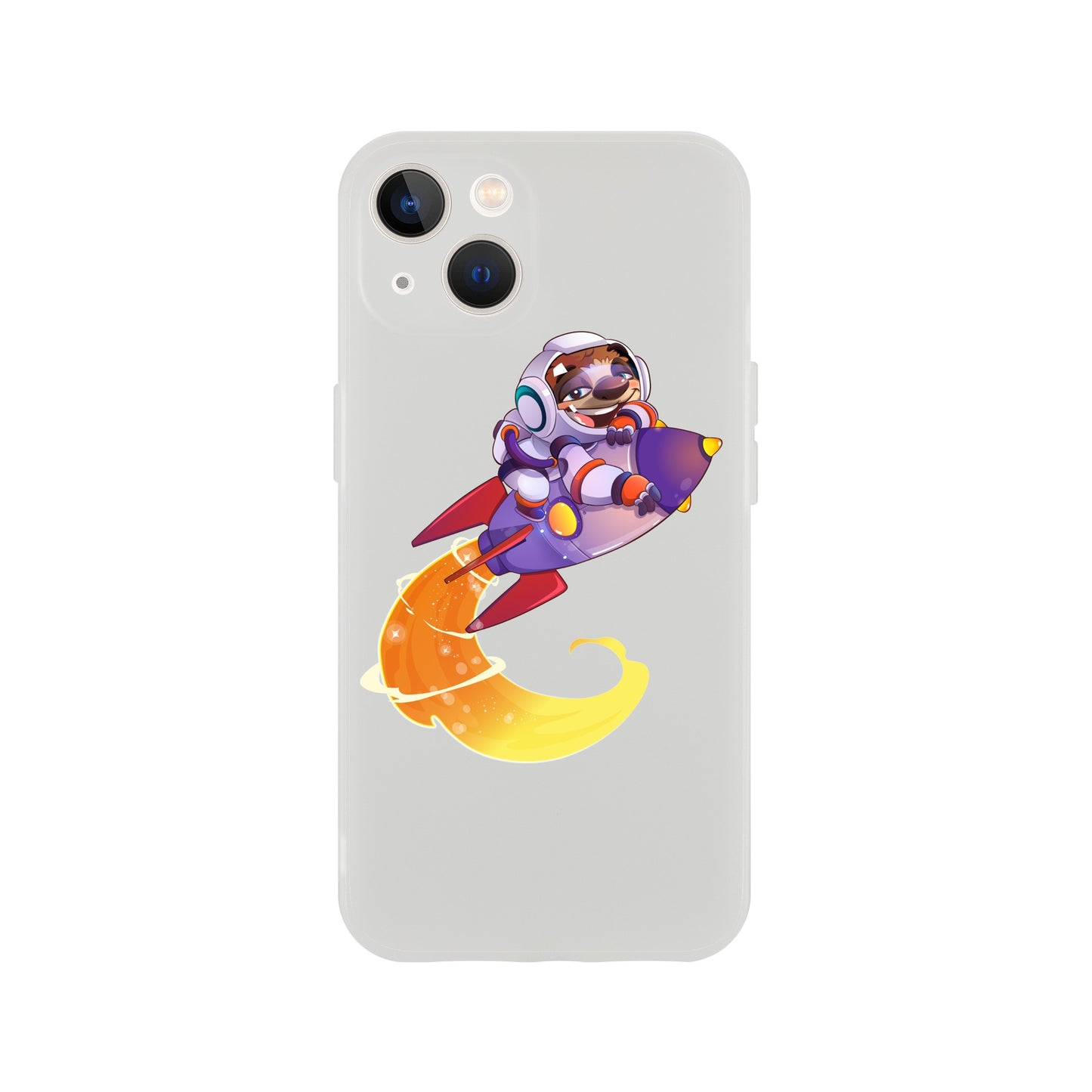 "Space Cadet Sloth" Flexi case