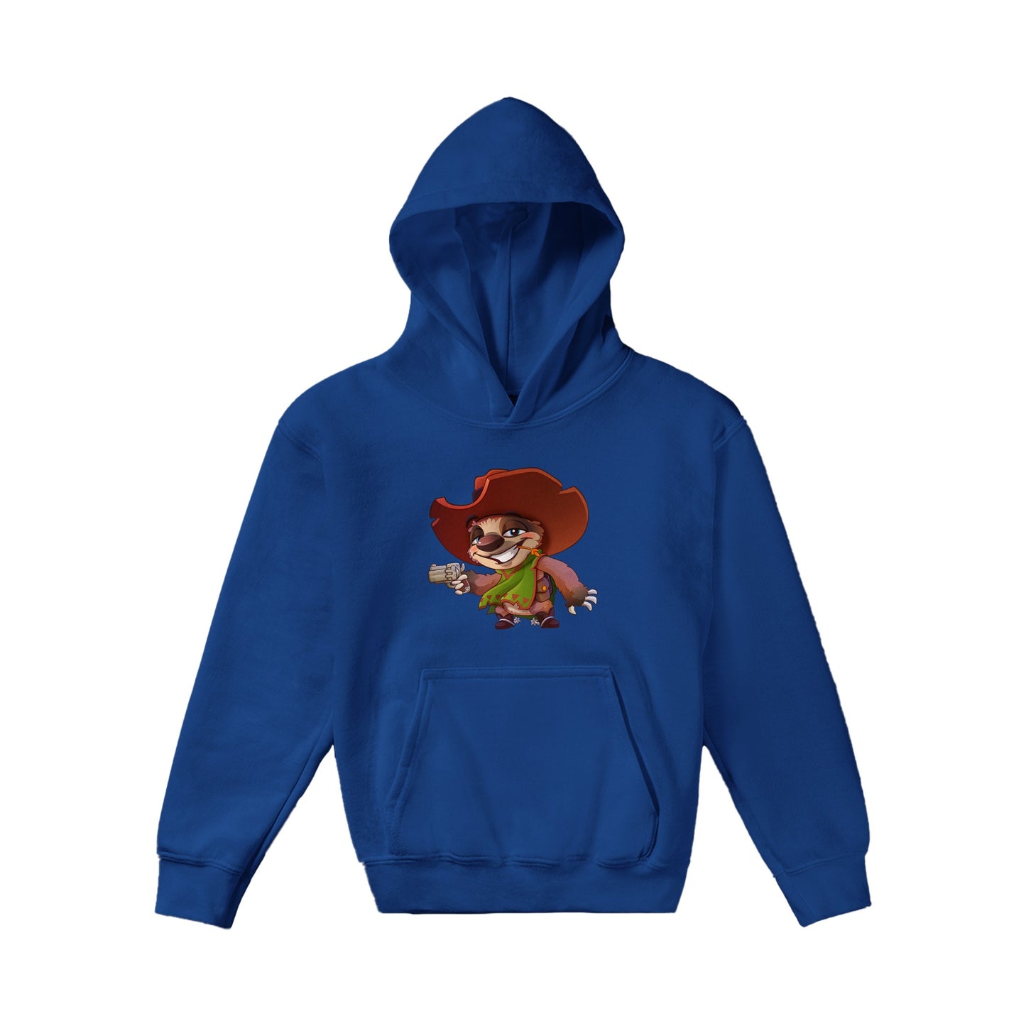 "Six-gun Sloth" Classic Kids Pullover Hoodie