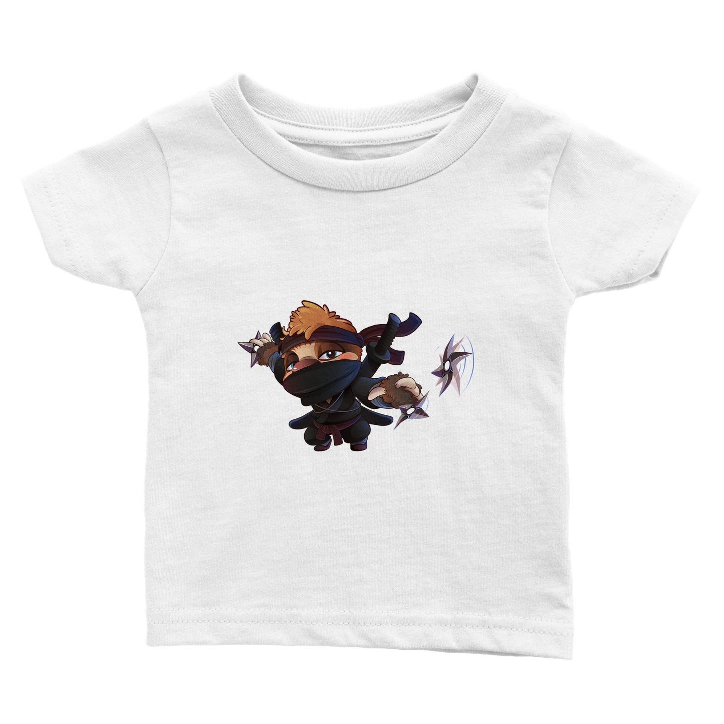 "Stealthy Sloth" Classic Baby Crewneck T-shirt