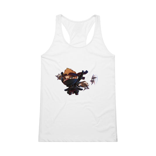 "Stealthy Sloth" Performance Womens Tank Top