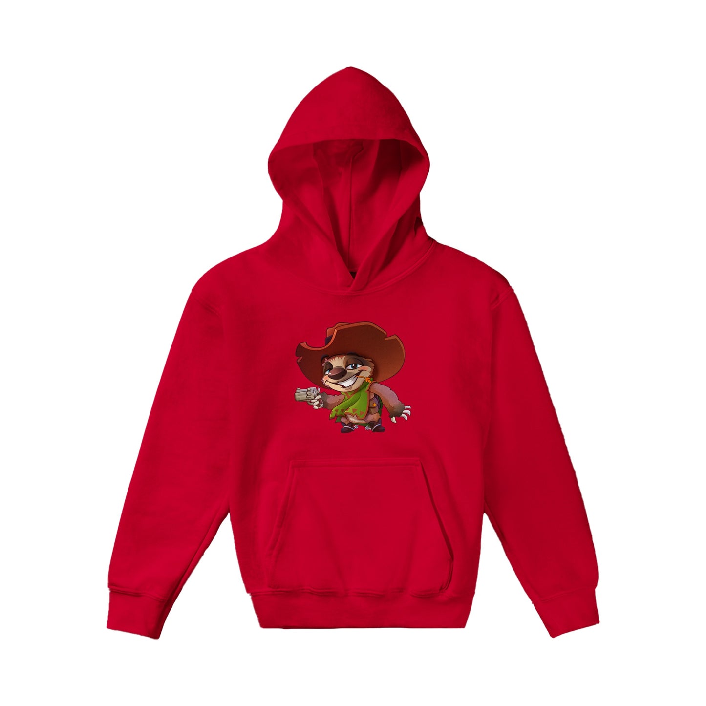 "Six-gun Sloth" Classic Kids Pullover Hoodie