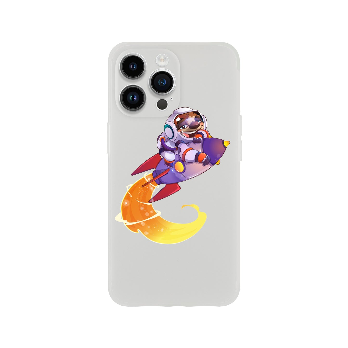 "Space Cadet Sloth" Flexi case