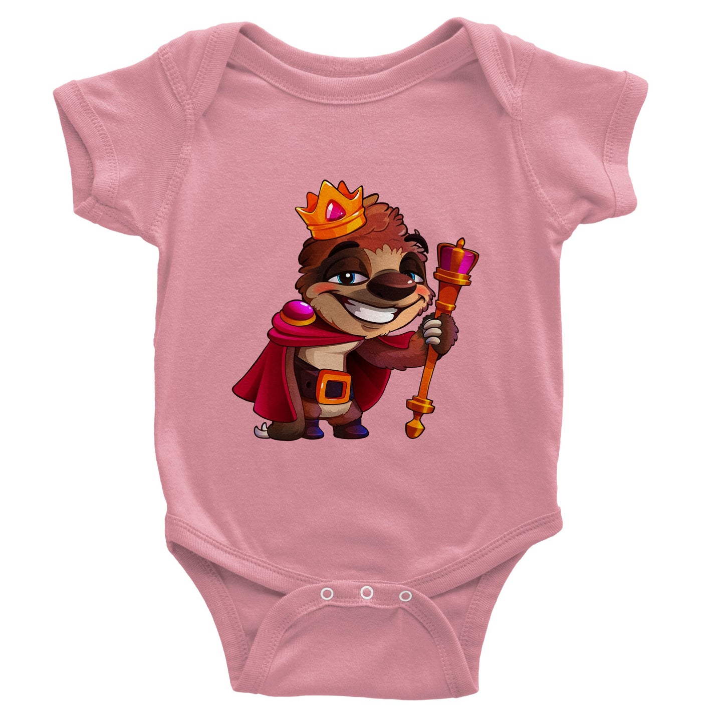 "Sloth Supreme" Classic Baby Short Sleeve Bodysuit