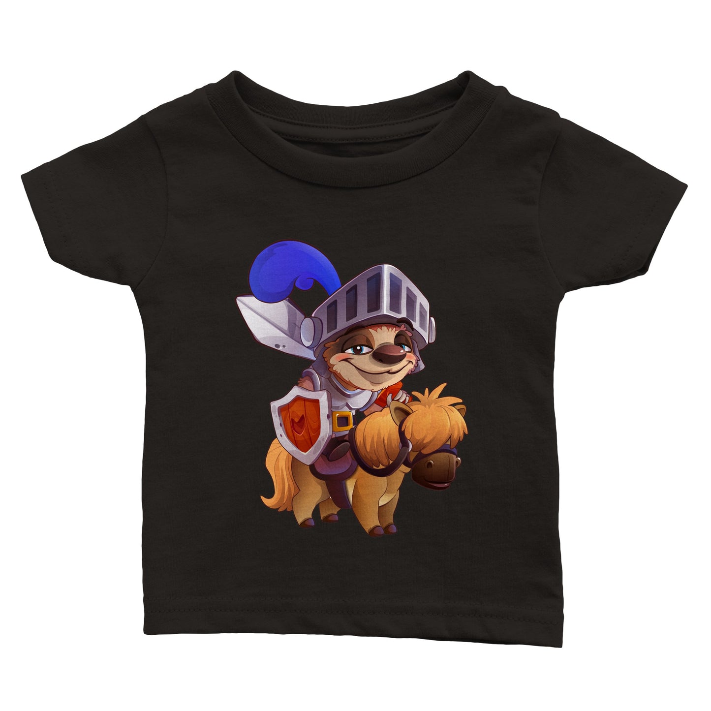 "Sir Sloth-a-lot" Classic Baby Crewneck T-shirt