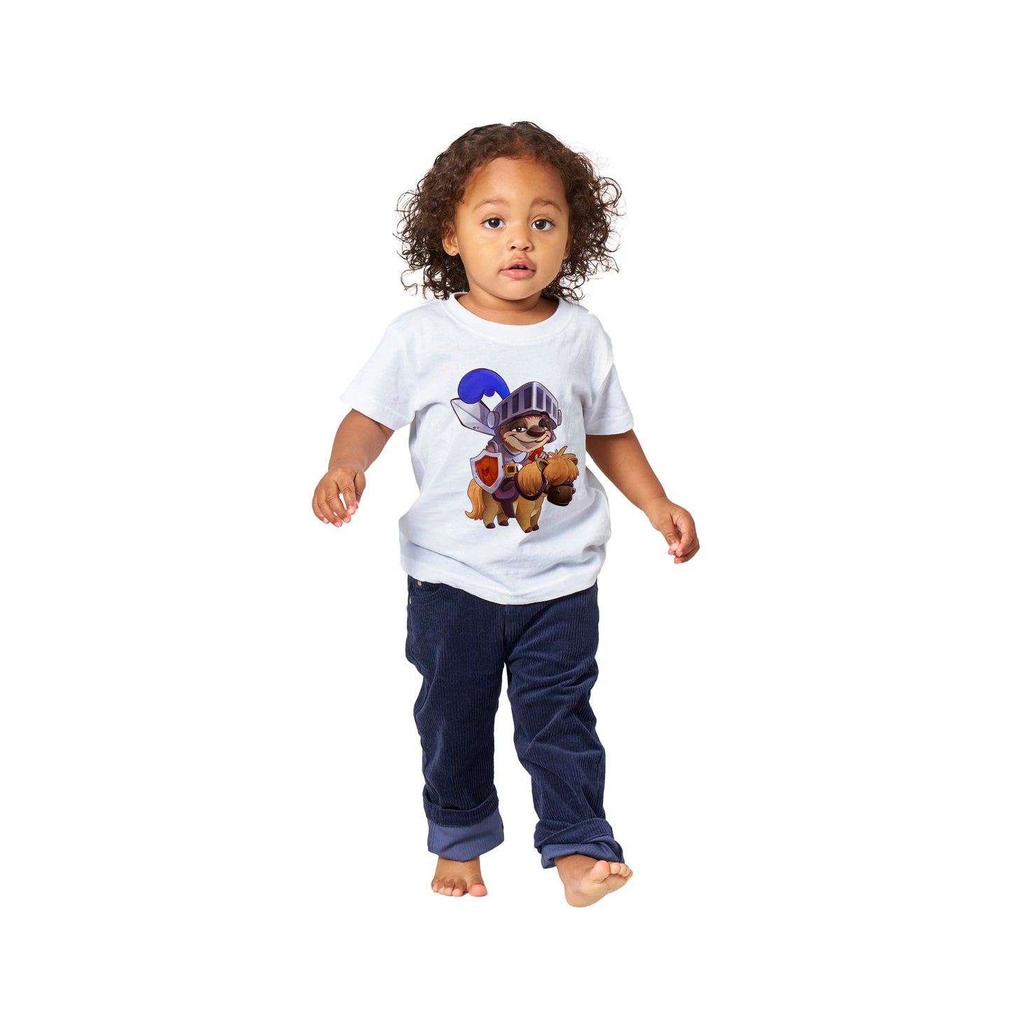 "Sir Sloth-a-lot" Classic Baby Crewneck T-shirt